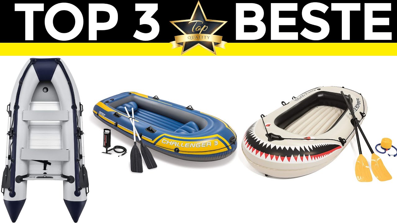 Schlauchboot Test 2025 💎 TOP 3 beste Schlauchboote