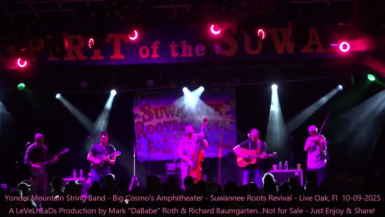 Yonder Mountain String Band - Big Cosmo's Amphitheater - Suwannee Roots Revival   10-9-2025