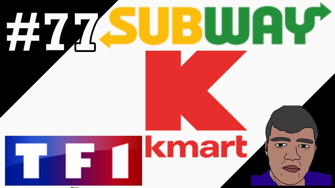 LOGO HISTORY #77 - TF1, Kmart & Subway