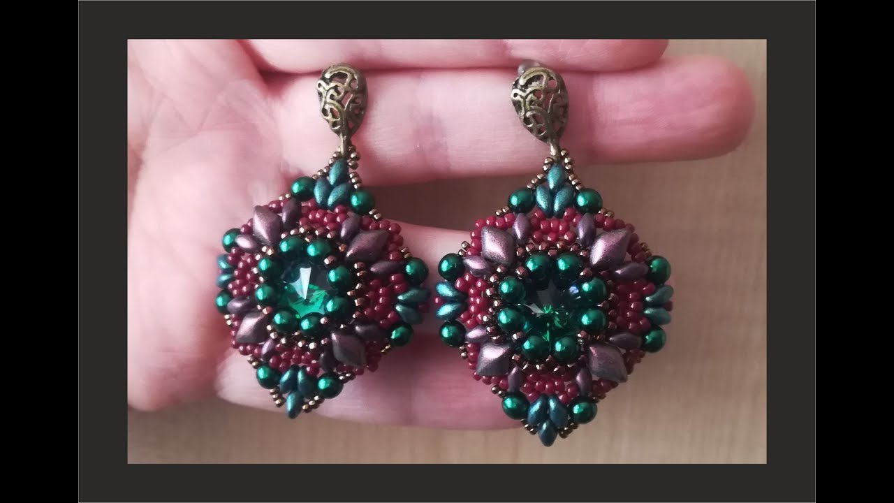 Orecchini Magda con Gemduo (DIY Tutorial Magda Earrings)