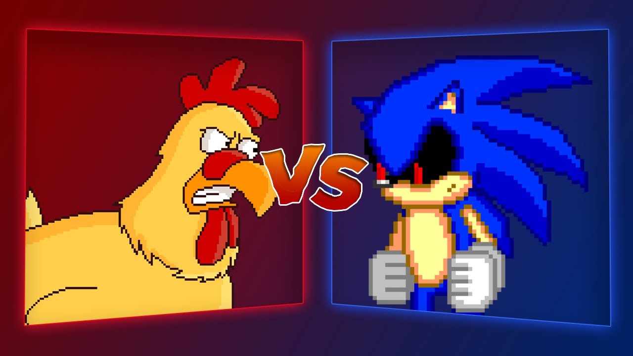 MUGEN Battle - Ernie the Giant Chicken vs Sonic.EXE