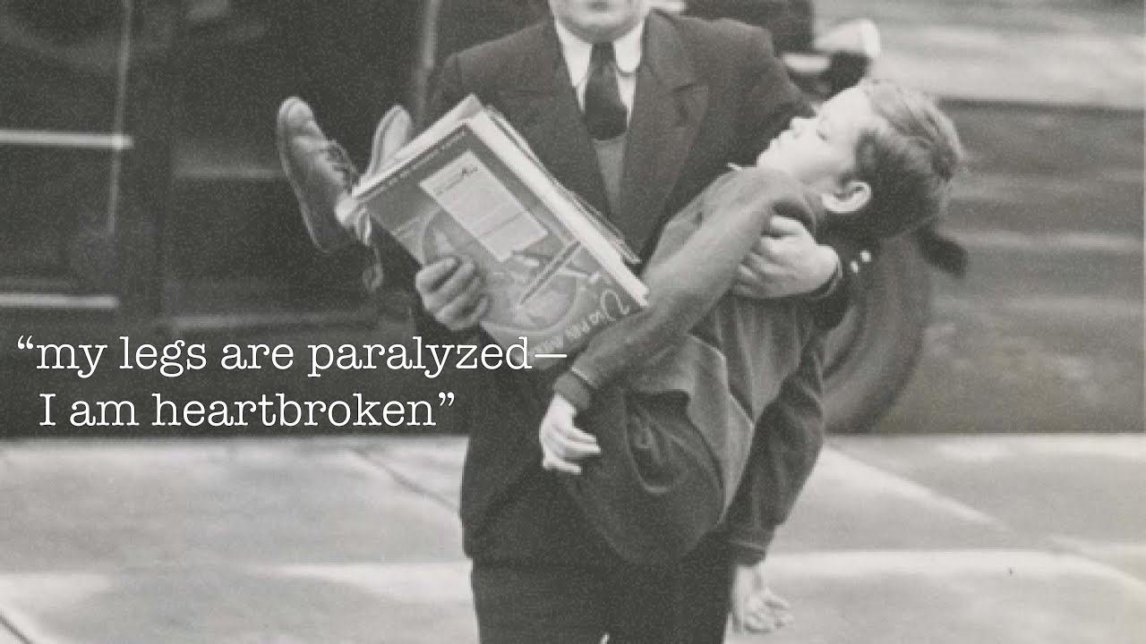 Young polio survivors write to Mrs. Roosevelt