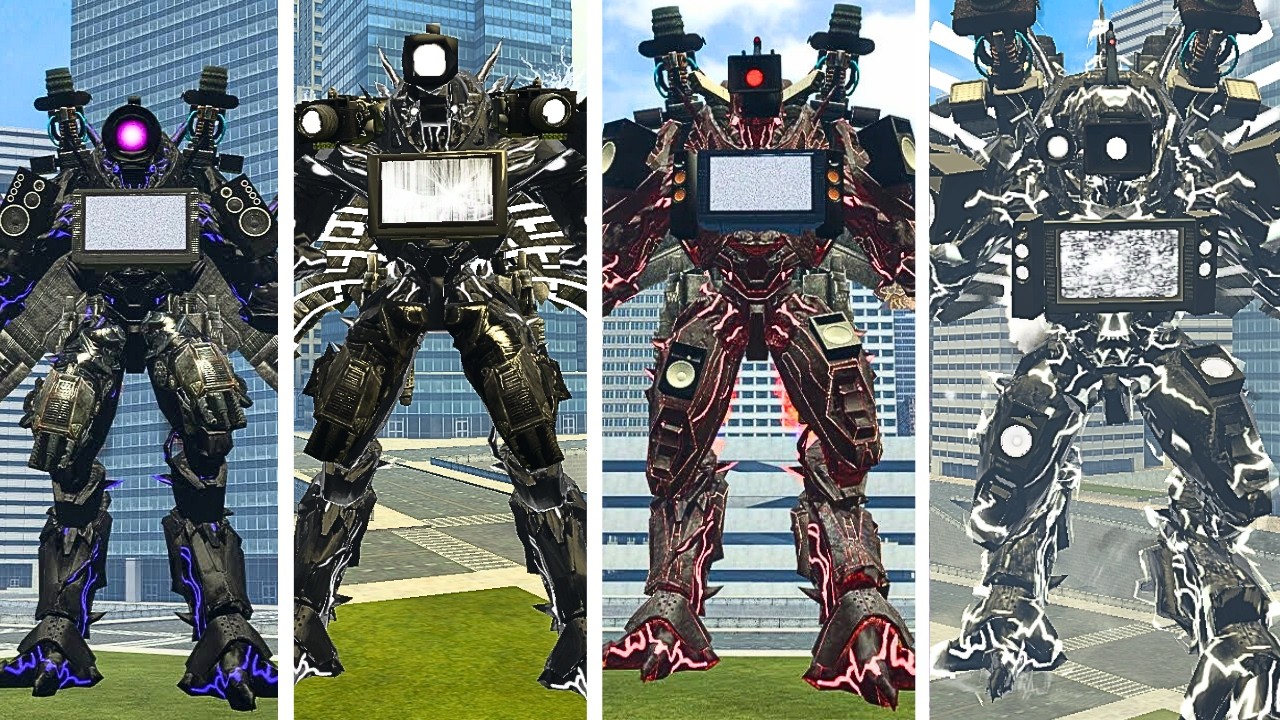 EVOLUTION OF TRI-TITAN UPGRADE VS BOSSES SKIBIDI TOILET GMAN 5.0 GARRY'S MOD!