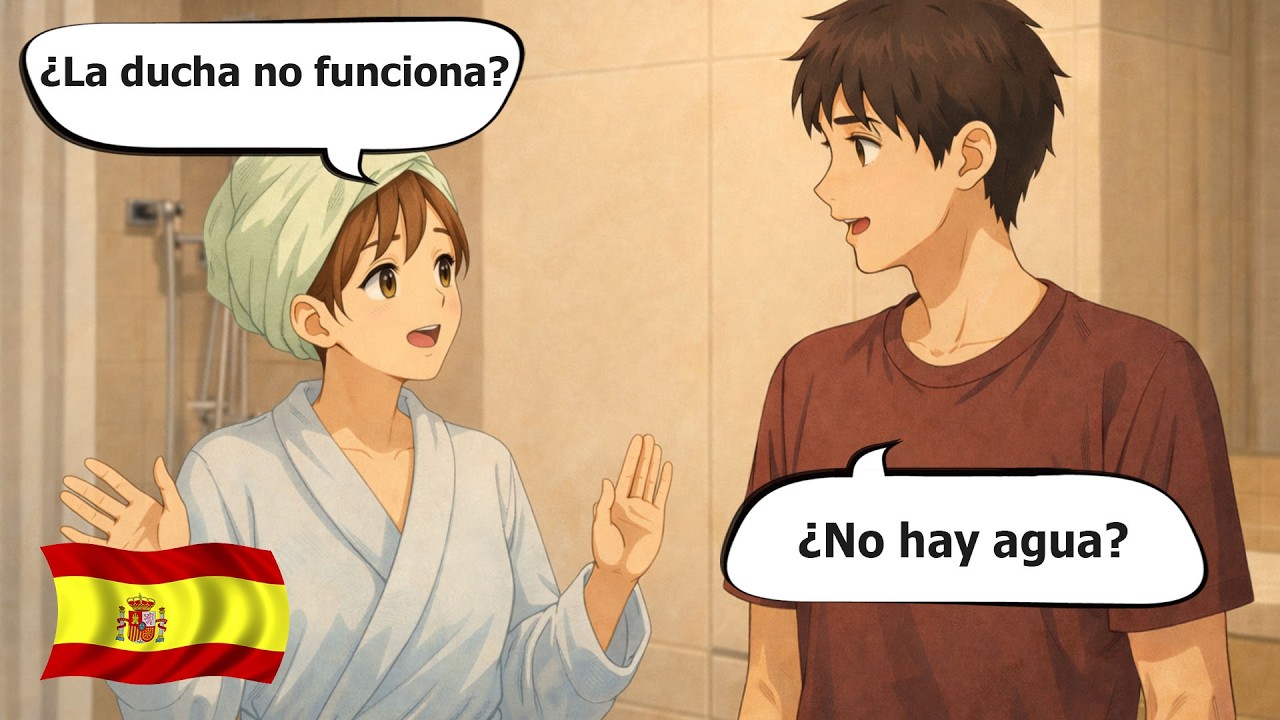 10 Easy Spanish Dialogues (A1–A2) | Daily Life at Home