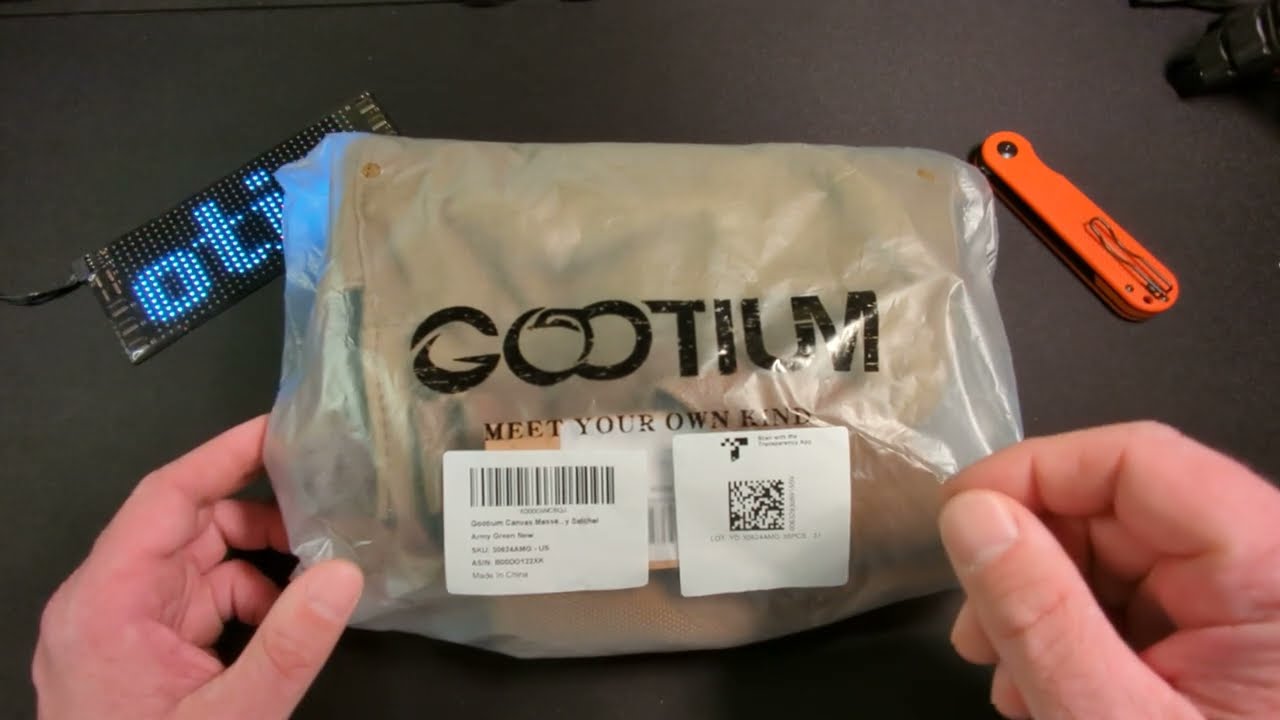 My New EDC Military Satchel by Gootium