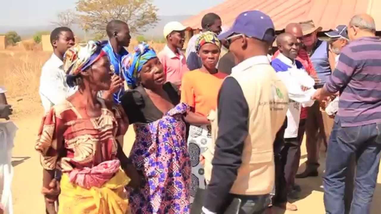 Visita da ADRA à Aldeia de Ayendja, no Município do Longonjo, Província do Huambo,.
