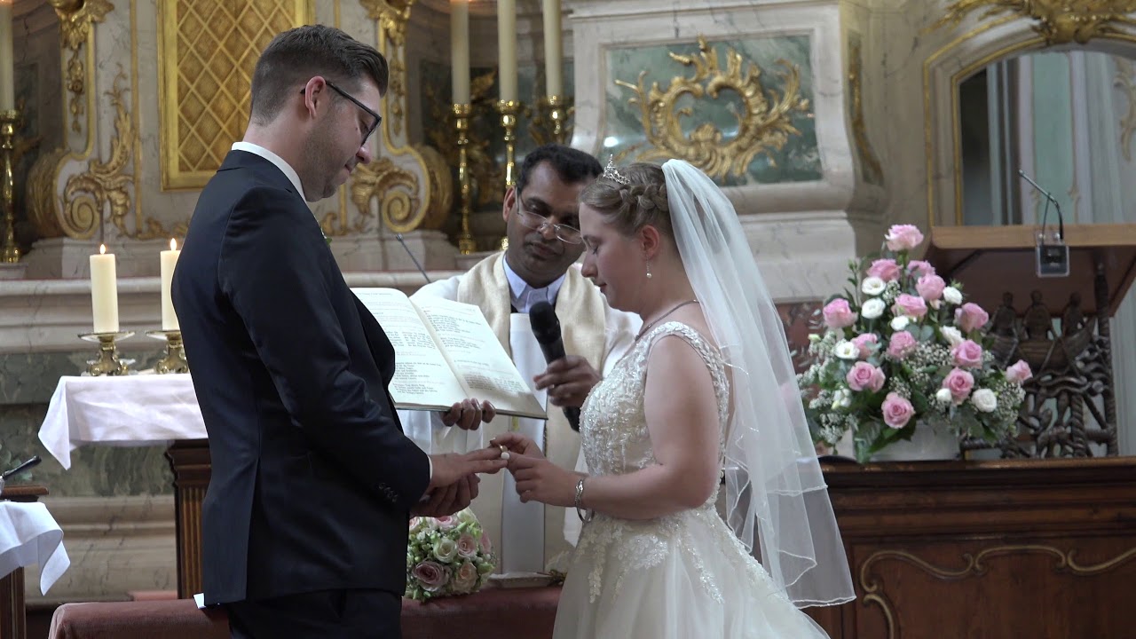 Kirchliche Trauung von Tanja und Daniel Sims