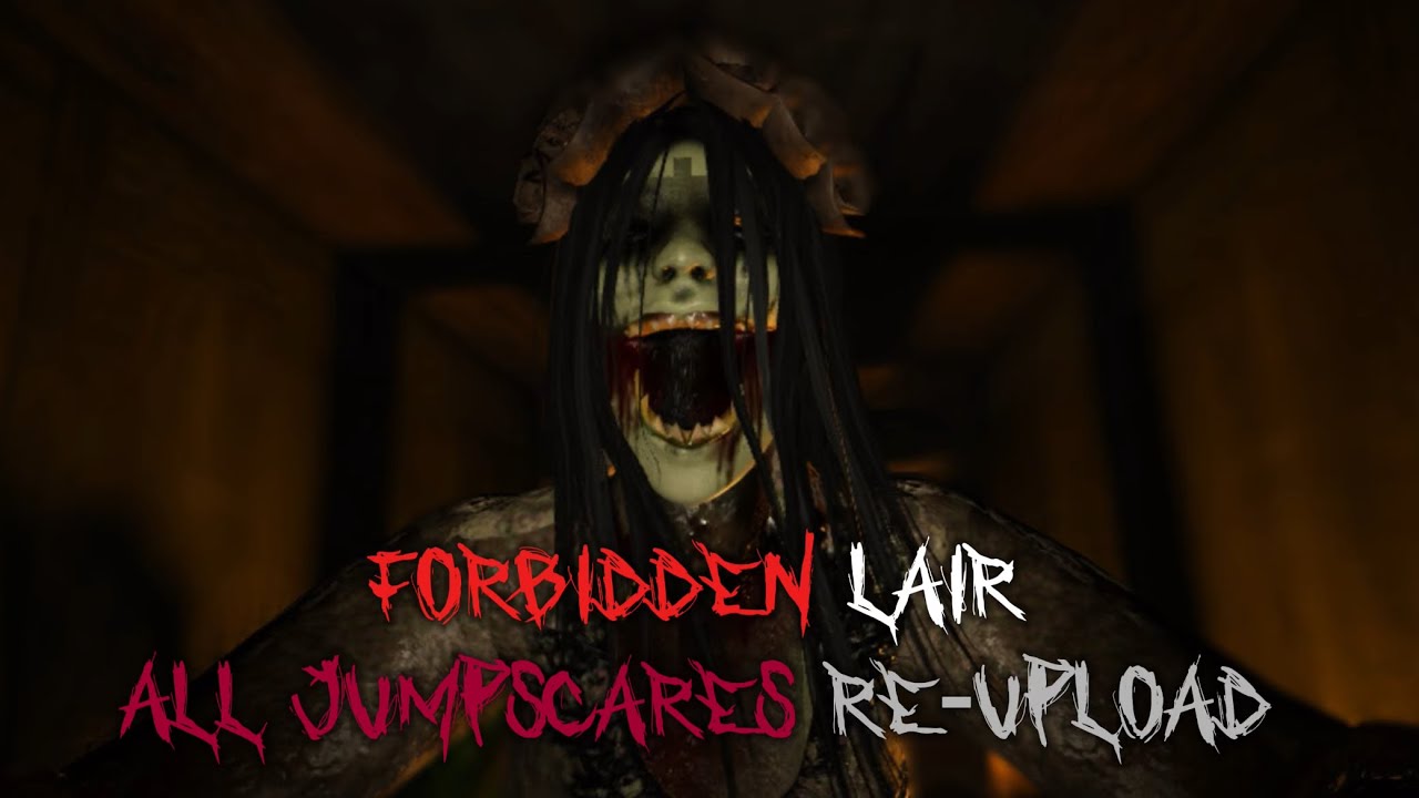 Forbidden Lair Big Update Part 1 All Jumpscares (Re-Upload) | Roblox