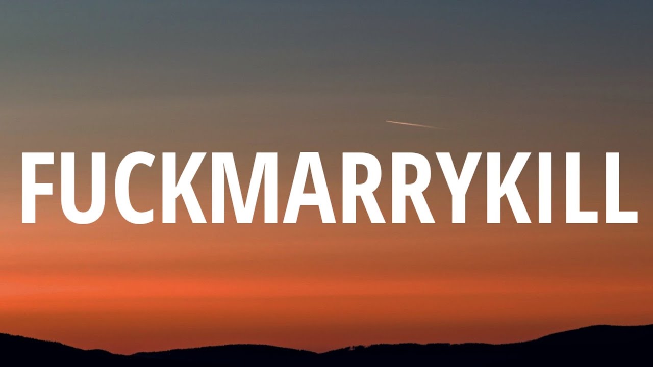 Nessa Barrett - fuckmarrykill (Lyrics)
