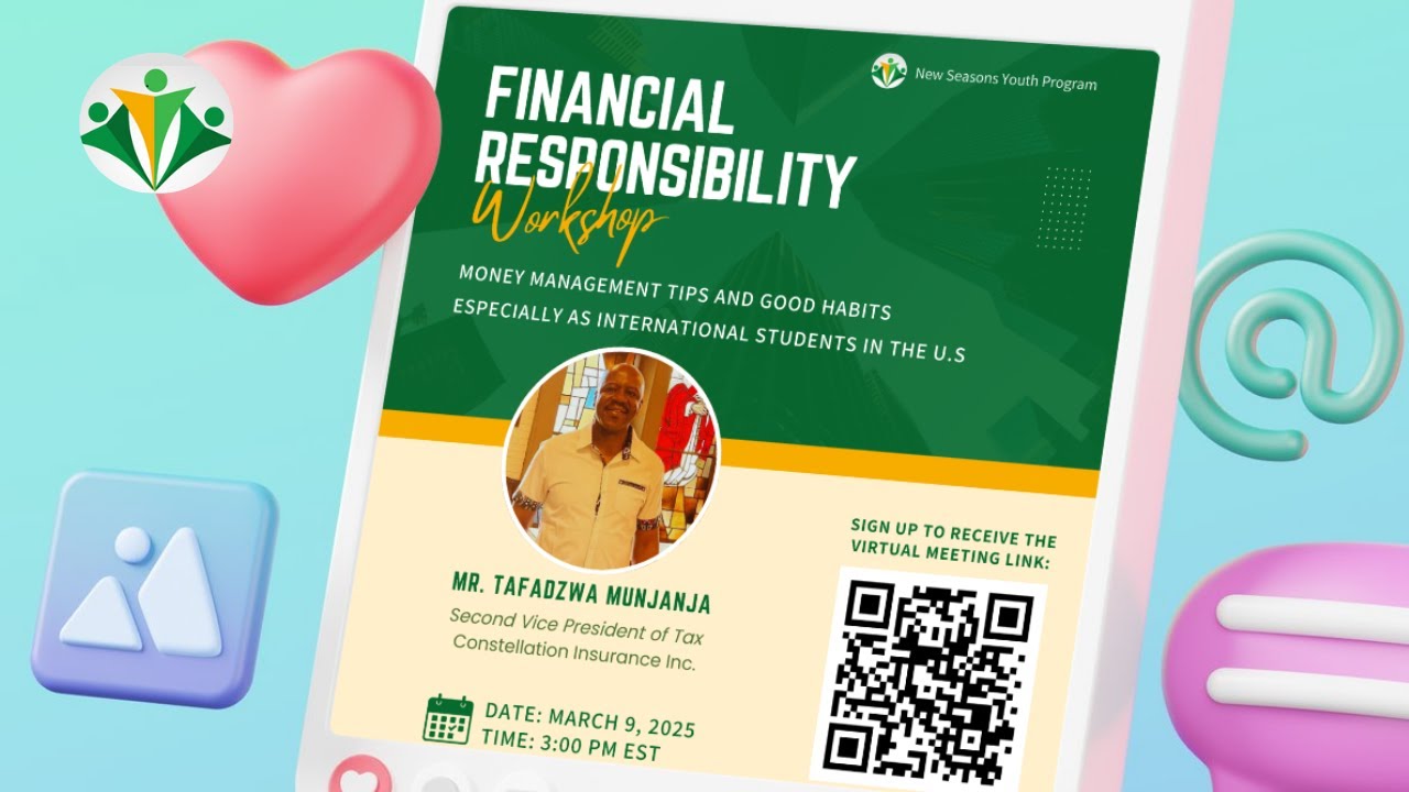 Financial Responsibility | NSYP Professional Development Workshop || Mr. Tafadzwa Munjanja