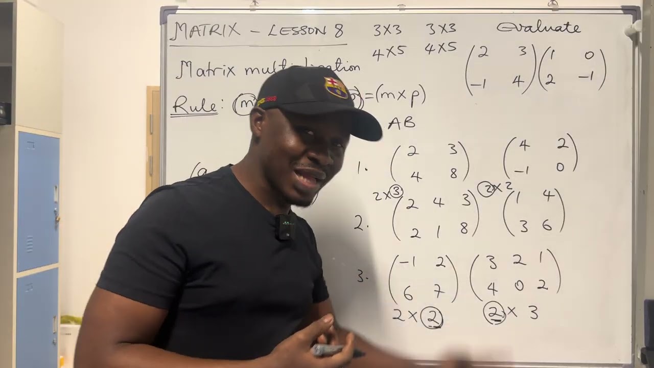 Matrix : Lesson 8