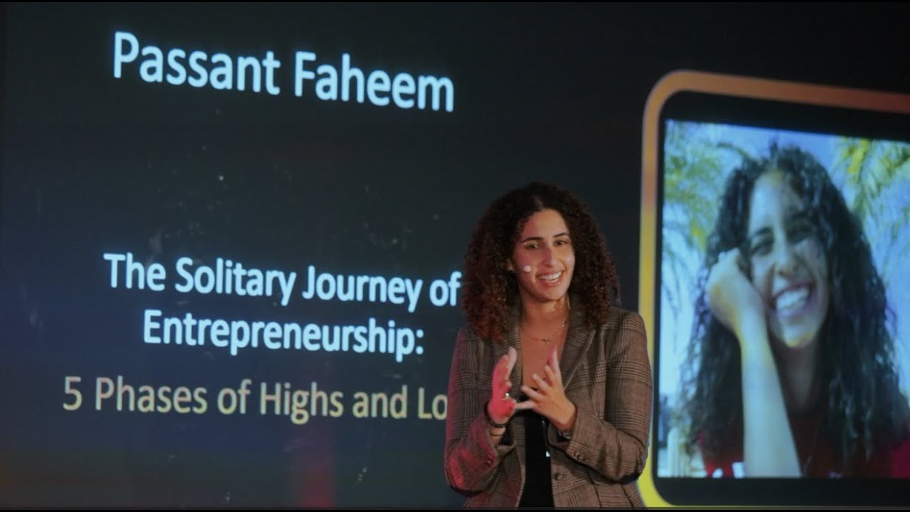 The Solitary Journey of Entrepreneurship: 5 Phases of Highs & Lows | Passant Faheem | TEDxRWTHAachen