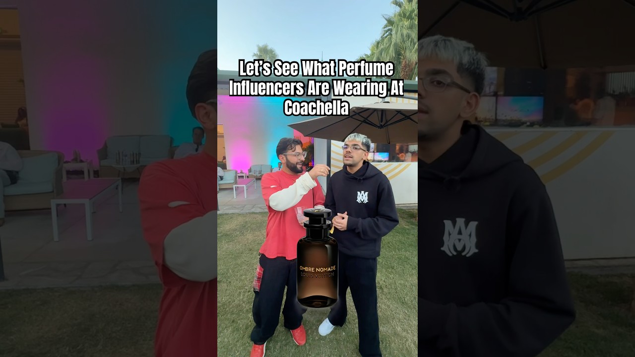 Какие ароматы носят парфюмерные инфлюенсеры на Coachella? #coachella #perfume