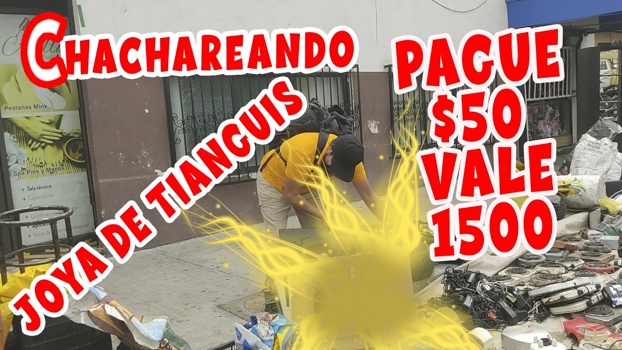 Chachareando Encontré una joya Cuesta $1490 y pague 50 pesos en el tianguis