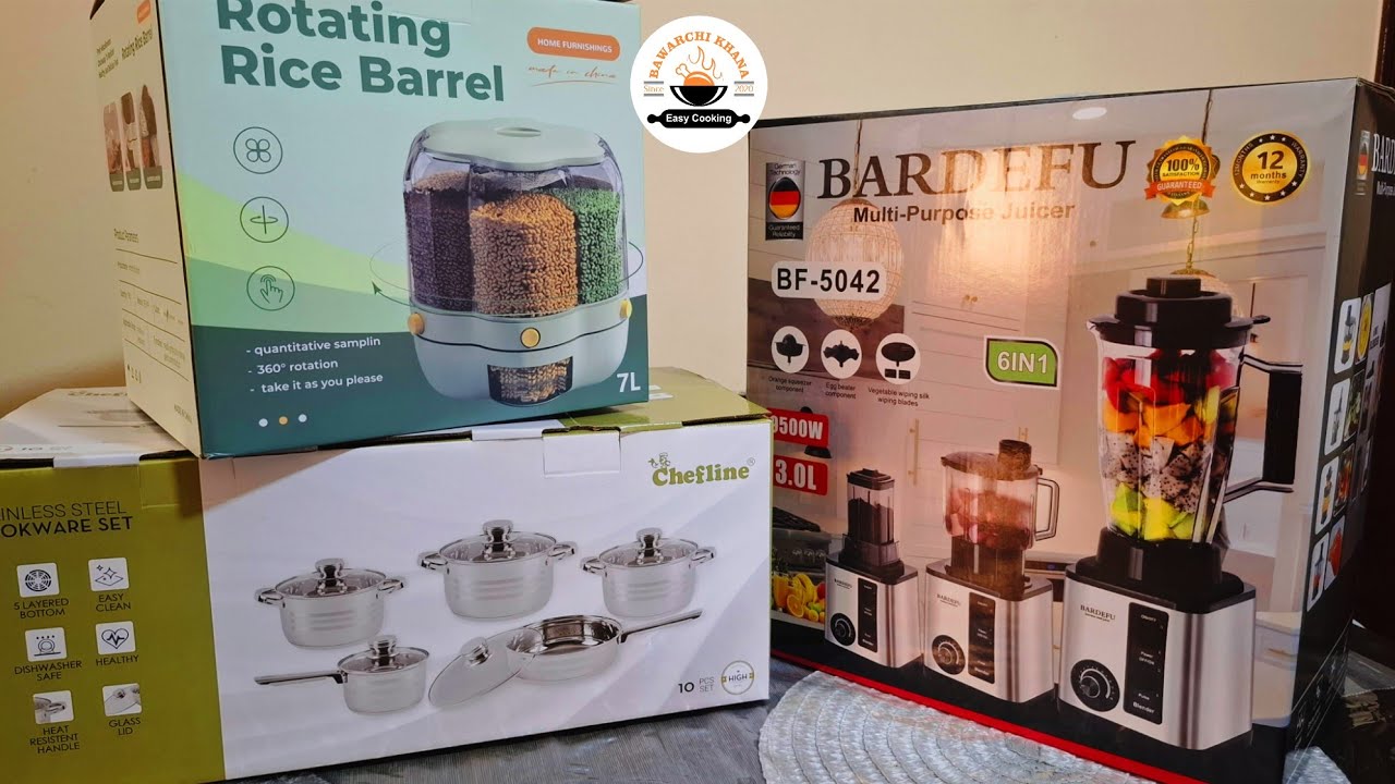 New Kitchen Items unboxing 2025 | Budget Friendly Shopping Haul | Dubai Shopping | Kitchen Appliance