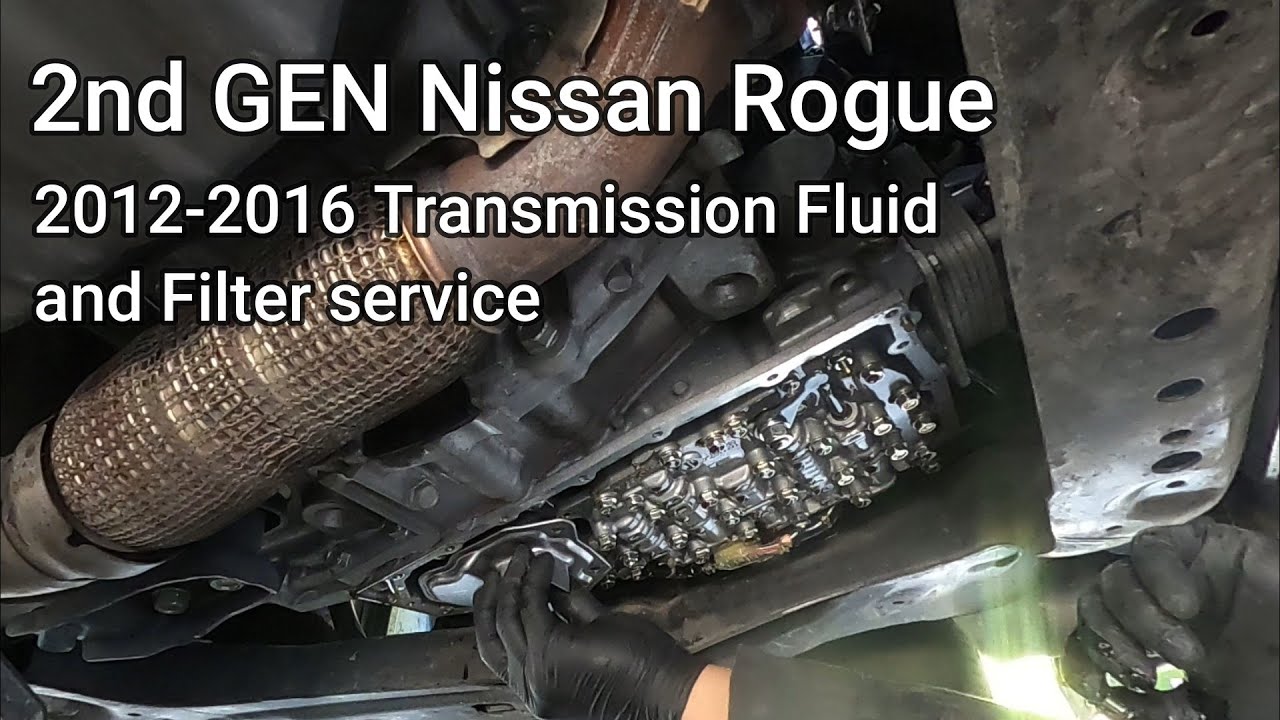 nissan rogue transmission filter and fluid service