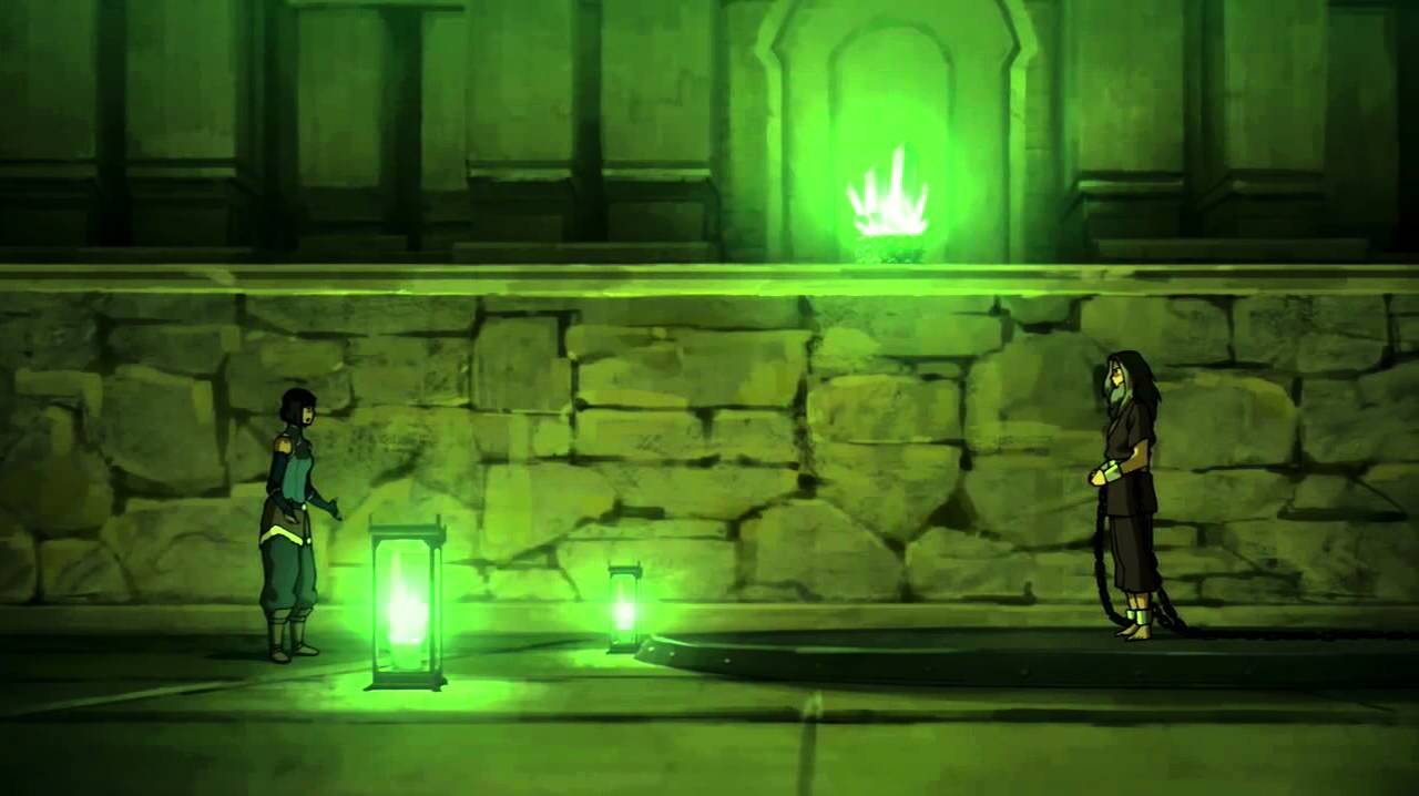 Zaheer helps Korra