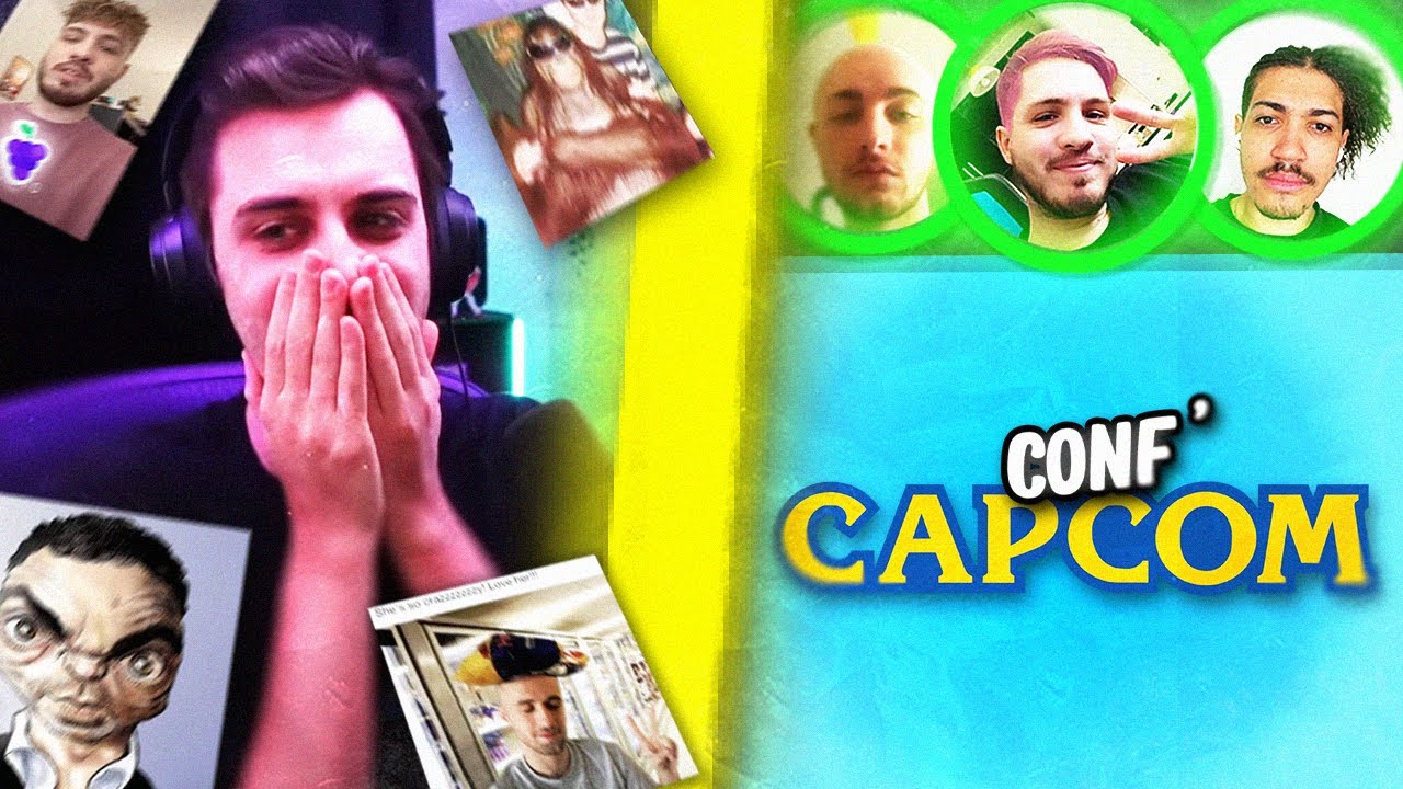 VOD // REACT Conf' Capcom (ou presque) - Hugo, Terracid, Potatoz, Grim, Theo, Remeli, Tibro, Jean