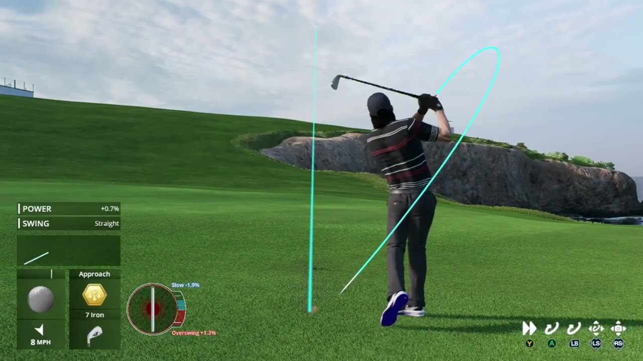 EA SPORTS PGA Tour STROKE Pebble Beach Golf Links BT -12