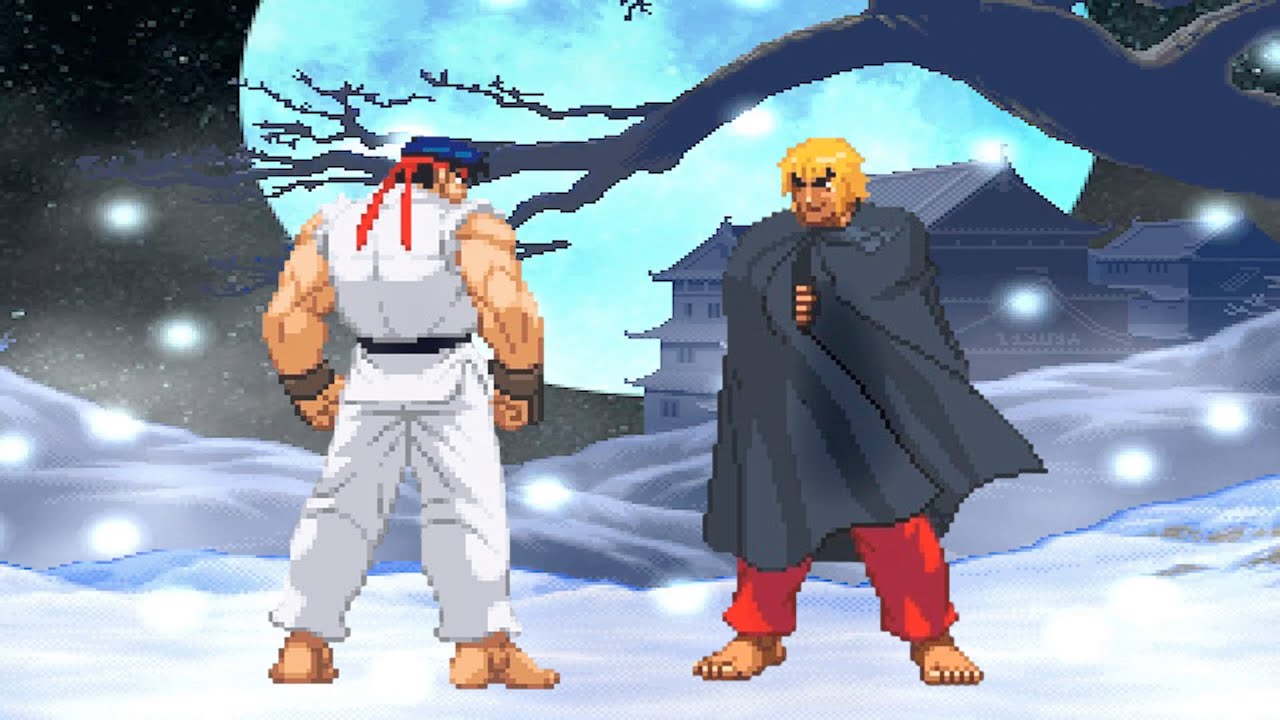ICE RYU VS SHIN KEN