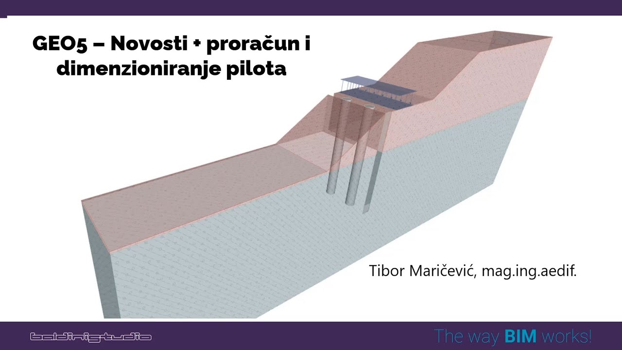 Allplan i GEO5 Webinar - Novosti + Proračun i armiranje pilota