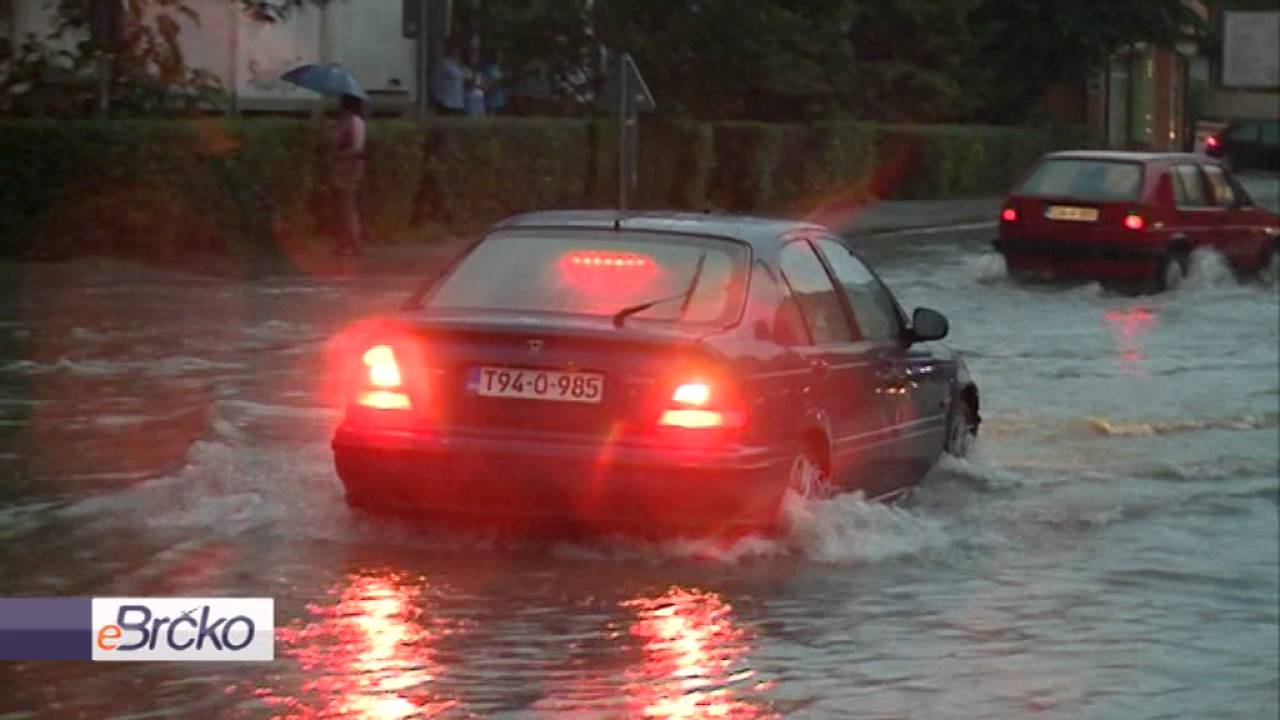 eBrcko.net - Jako nevrijeme i grad pogodili Brčko