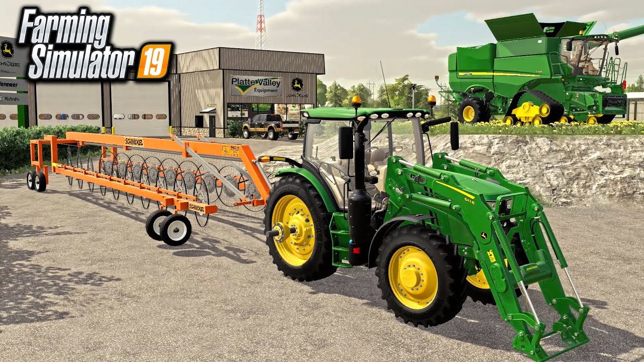 FIRST SALE AT DEERE COUNTRY! CATTLE RANCHER SPENT BIG MONEY (ROLEPLAY) | FARMING SIMULATOR 2019