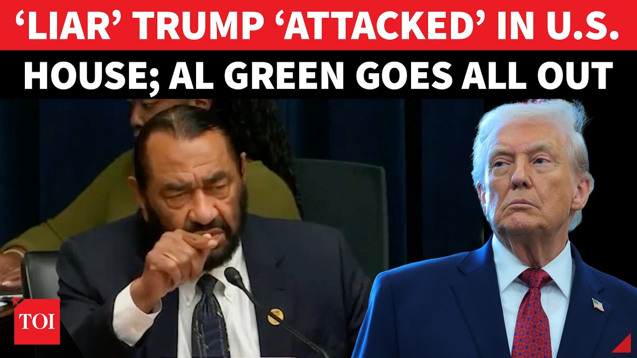 ‘Boot Trump Out’: Al Green’s Roaring Attack On US President During Fiery House Hearing | Watch