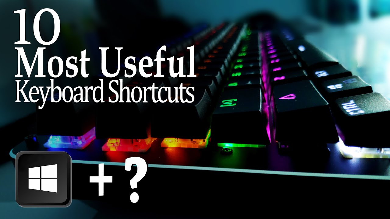 10 Keyboard Shortcuts Using Windows Key | You May Don't Know