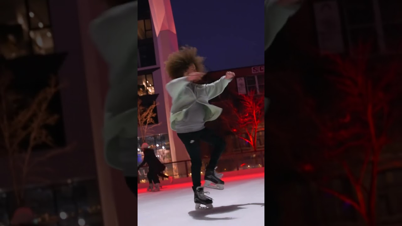 Crazy skating performances by Younes