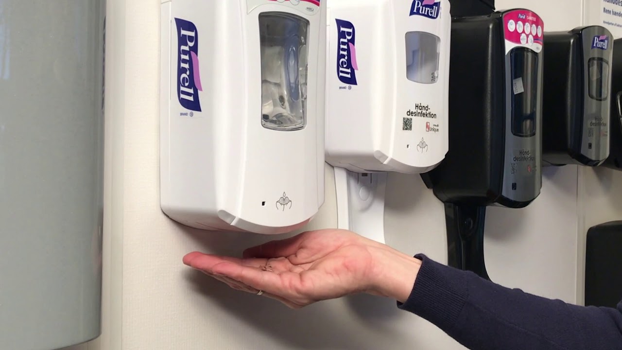 PURELL batteriskift 2