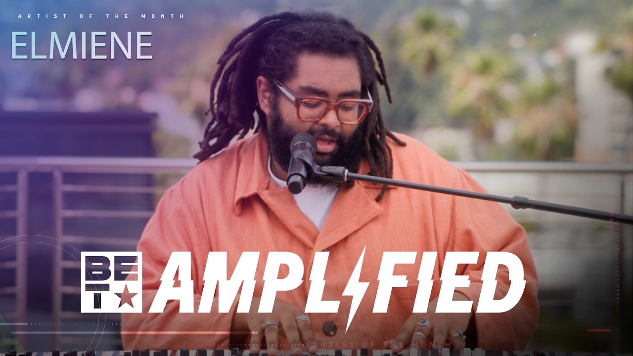 Elmiene Performs “Before I Take A While,” “Mad At Fire” & “Crystal Tears” Live | BET Amplified