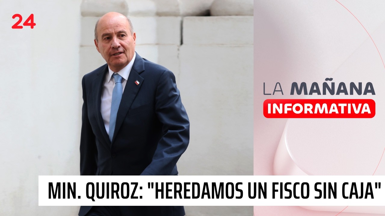 Ministro Quiroz acusa que 