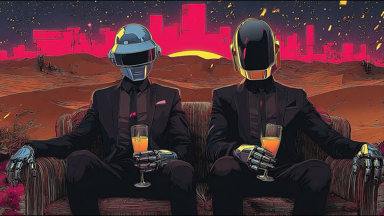 Daft Punk Mirage Vibes 🤖🌵 | Chill Disco, Electro Funk, Neo Soul Playlist