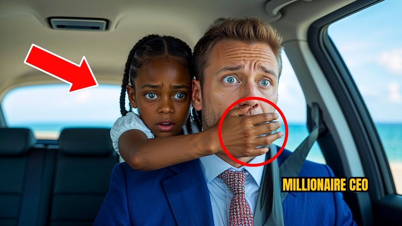 Millionaire CEO Gets Into The Car And Hears A BLACK Little Girl Tell Him To SHUT UP—The Reason Was…