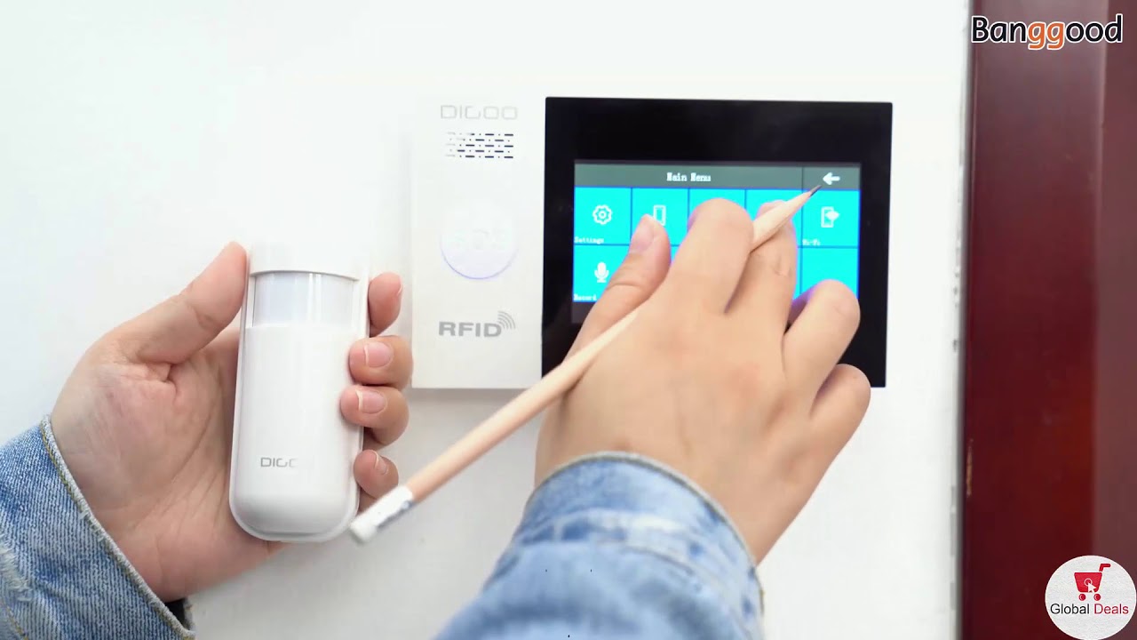 DIGOO DG-HAMA 2G Smart Home Security Alarm on Banggood