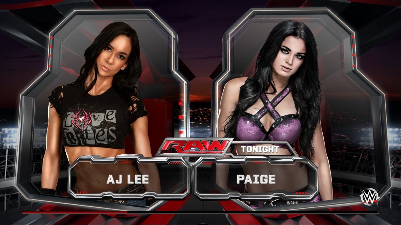 WWE 2K15 - AJ Lee vs. Paige