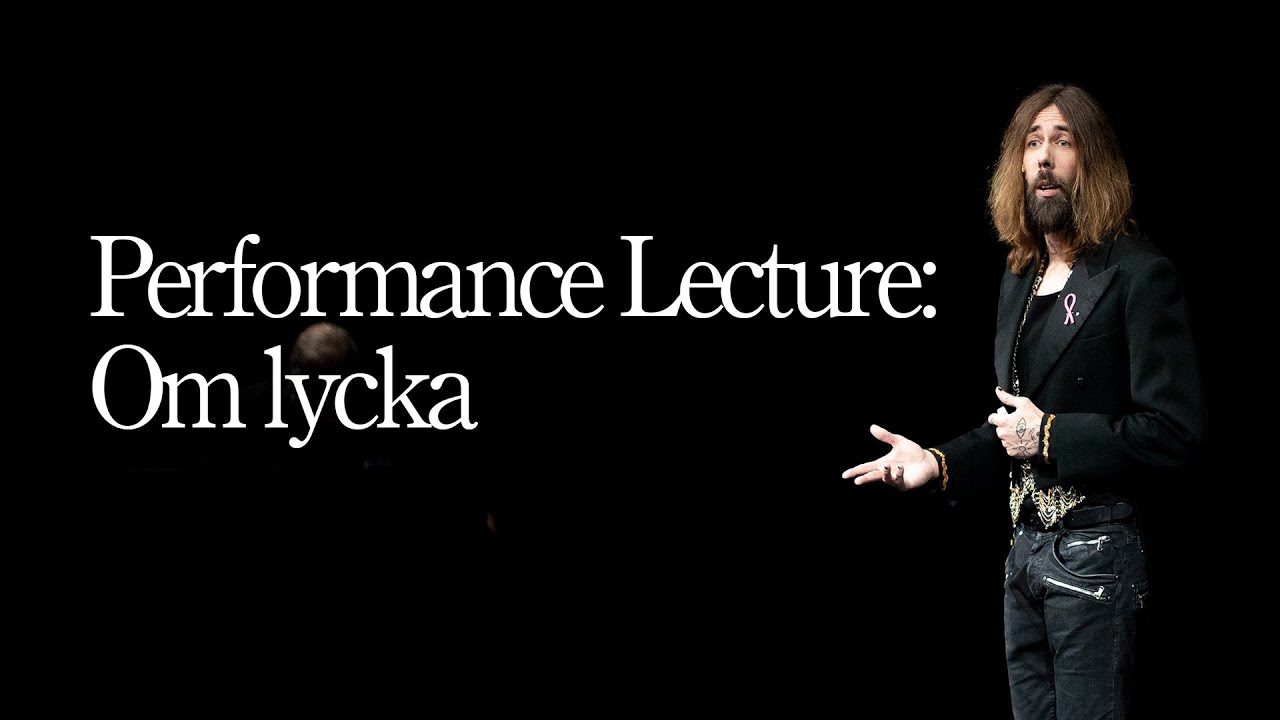 Performance Lecture: Om lycka med Micael Dahlen