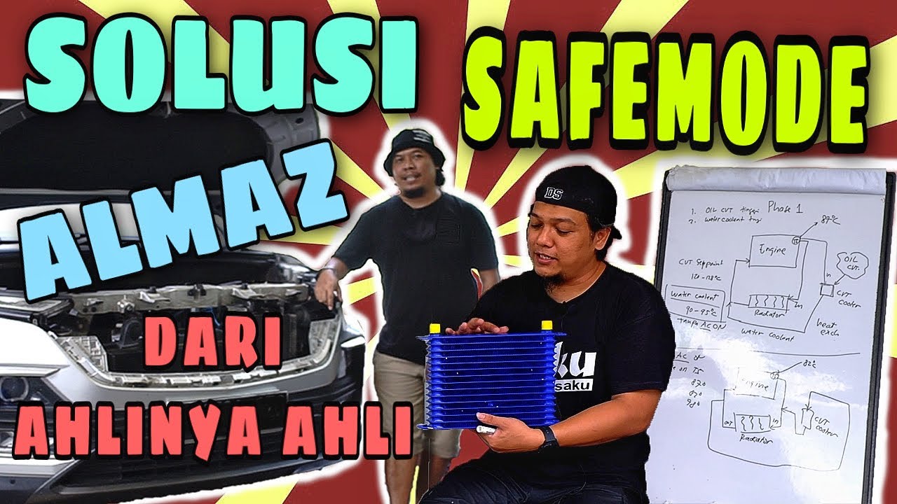SOLUSI WULING ALMAZ SAFE MODE / OVERHEAT | DARI AHLINYA AHLI | CVT COOLER / PROBEBEK |