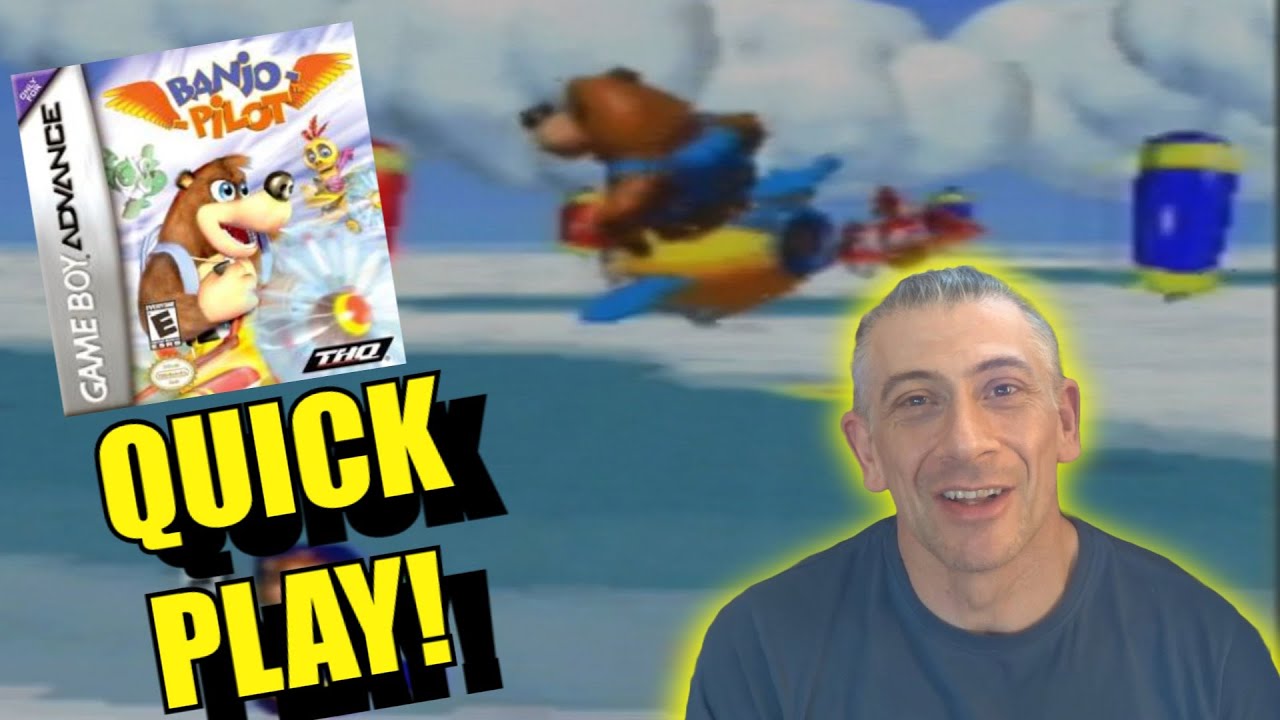 Banjo Pilot Gameplay - Nintendo GameBoy Advance - With Commentary