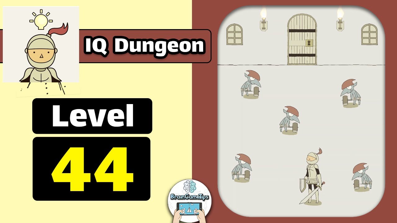 IQ Dungeon Level 44 Walkthrough