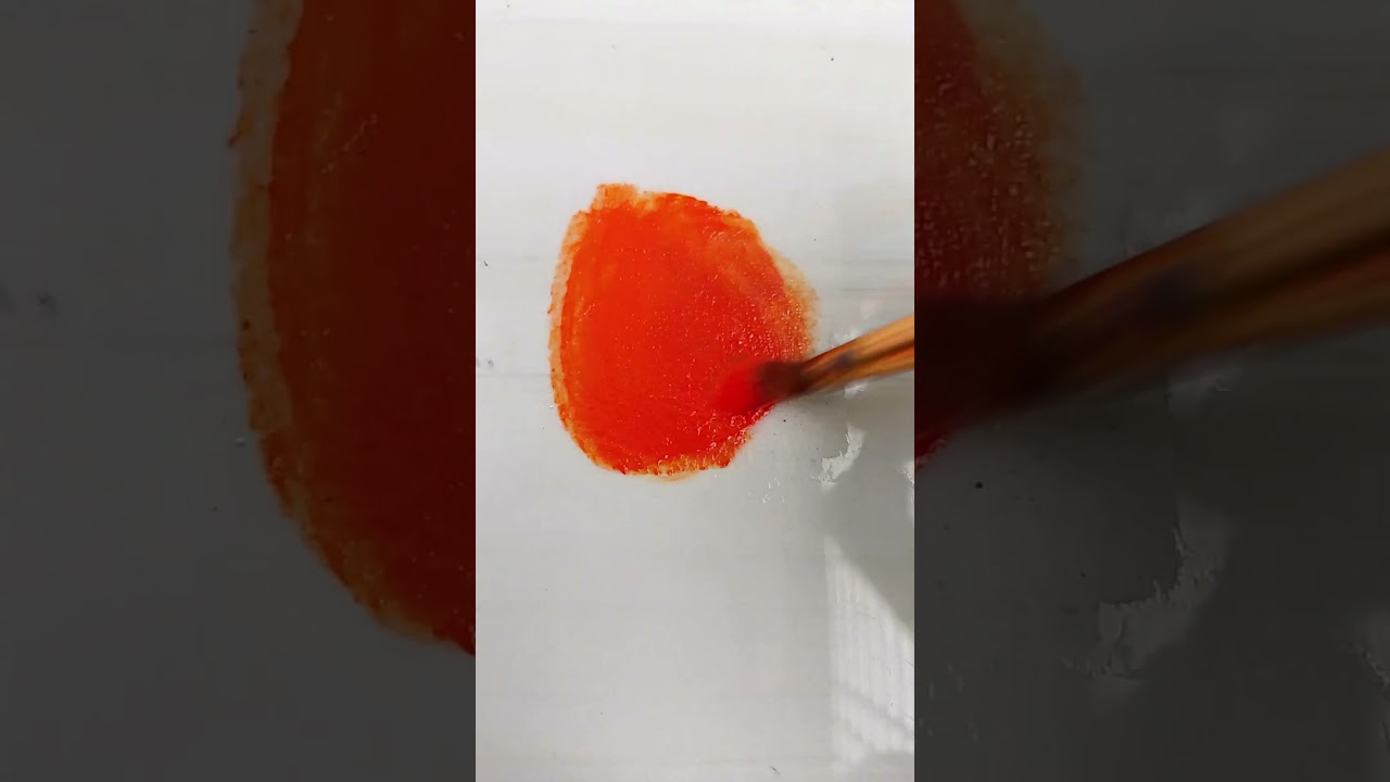 Get READY for a Color EXPLOSION Mixing Red and Yellow Acrylics! 
