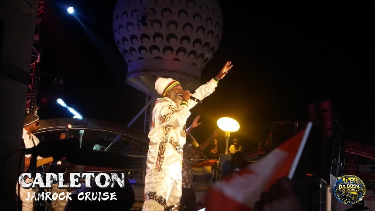 Capleton Live on Jamrock Cruise | Pure Reggae Energy at Sea #capleton #jamrockcruise