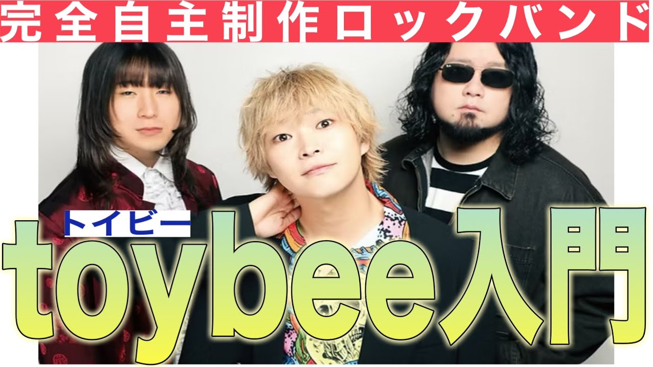 私の好きな完全自主制作ロックバンド「toybee」を３分で解説しちゃいます！【#toybee】