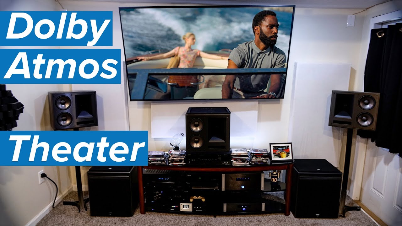 Small Home Theater with BIG Sound - 7.1.4 THX Ultra 2 Dolby Atmos System