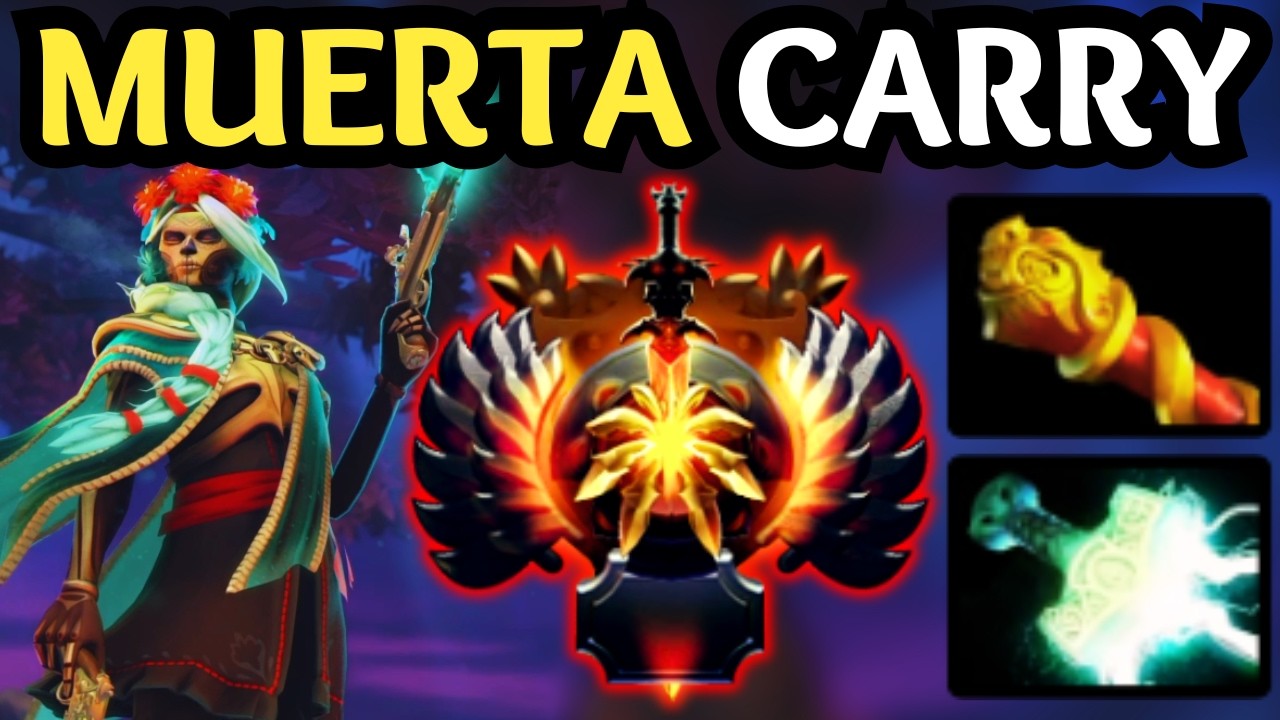 🔥 IMMORTAL MUERTA CARRY &mdash; DAMAGE & OBJECTIVE CONTROL | DOTA 2 🔥