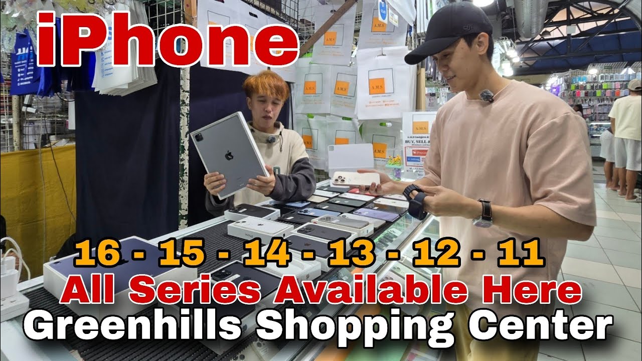 IPhone 16 15 14 13 12 11 All Series available here Greenhills Shopping Centre 