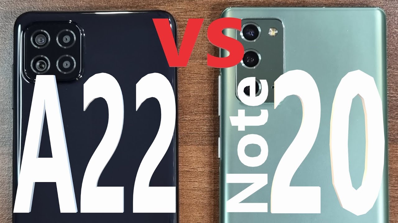 Samsung Galaxy A22 vs Samsung Galaxy Note 20 - SPEED TEST + multitasking - Which is faster!?