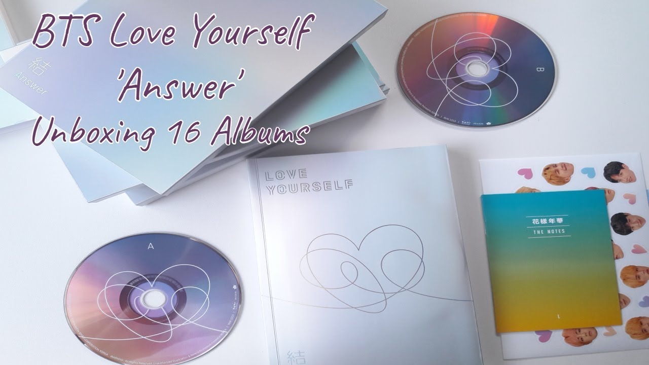 [UNBOXING] BTS (Bangtan Boys) 방탄소년단 Love Yourself 'Answer' S.E.L.F. + 12 more albums!