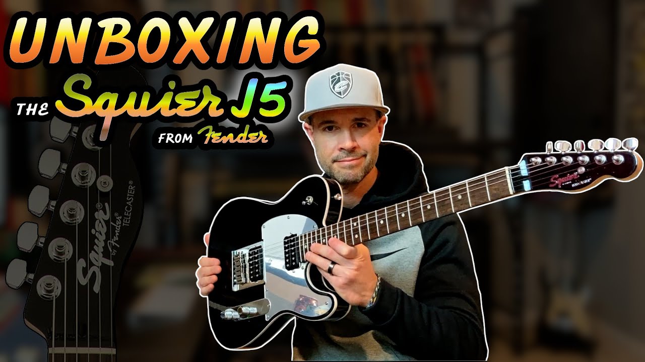 UNBOXING The Squier J5 Telecaster From Fender